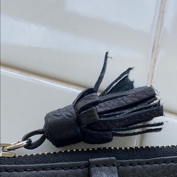 Juicy Couture Black Leather Coin Purse! - Picture 4 of 6